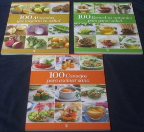 LIBROS 100 CONSEJOS COCINAR SANO REMEDIOS NATURALES ALIMENTOS